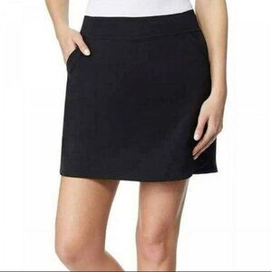 S.C. & CO. Womens  Tummy Control Skort Black  XXL NEW